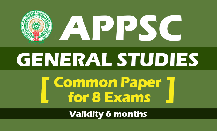 APPSC G-STUDIES Validity 6 Months