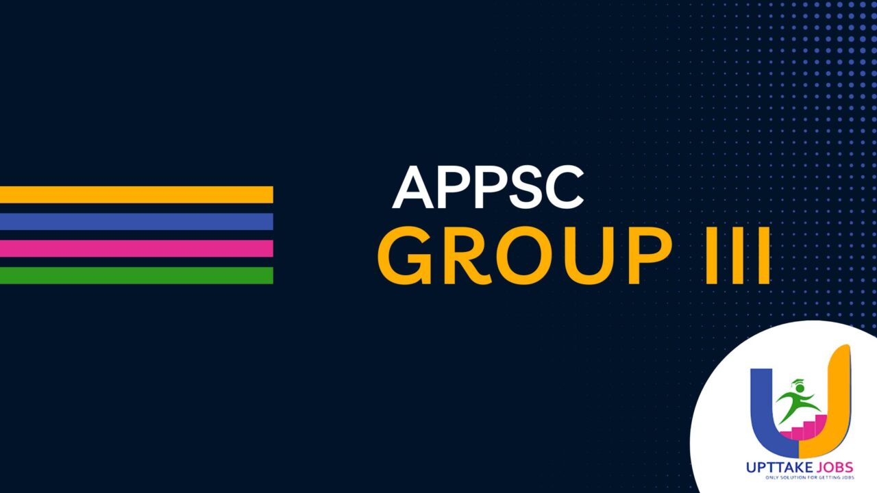 APPSC : GROUP-III