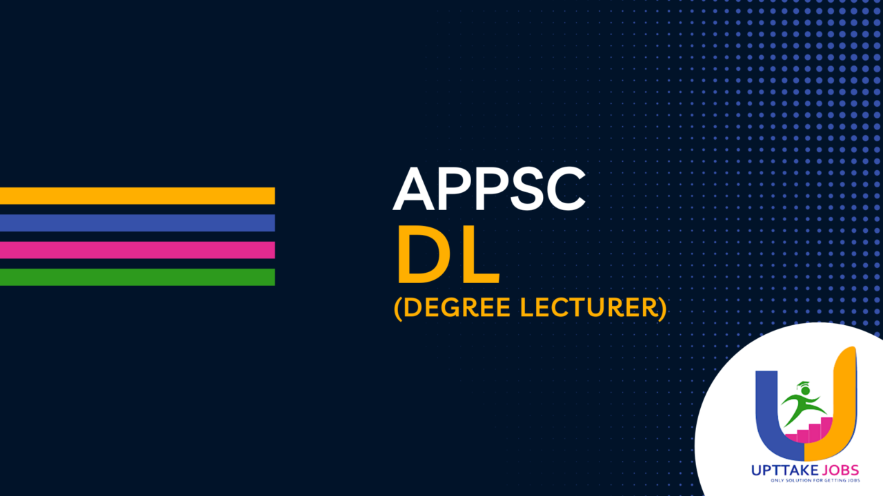 APPSC : DL (Degree Lecturer)