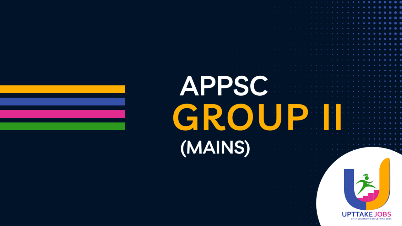 APPSC: GROUP-II (Mains)